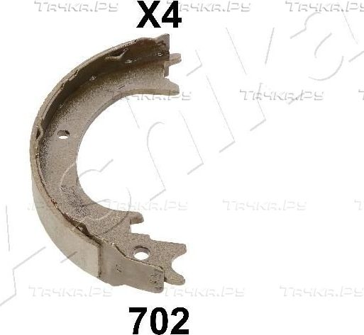 Тормозные колодки (стояночная тормозная система) ASHIKA. Артикул 55-07-702