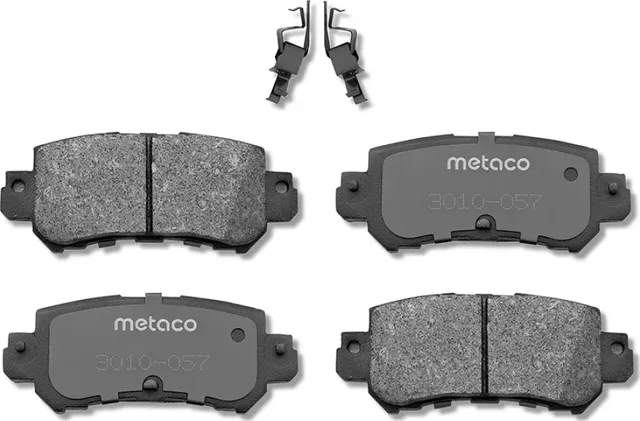 Колодки тормозные MAZDA CX-5 11- 2.0 зад. (Metaco). Артикул 3010057