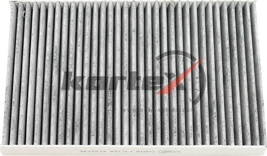 Фильтр салона PSA С2/С3/307 (угольный) (Kortex). Артикул KC0079S