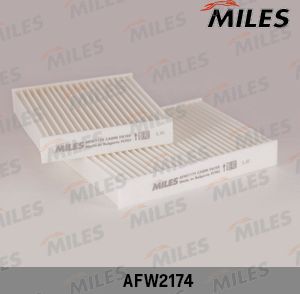 Салонный фильтр Miles для Citroen C3 II 2009-2016. Артикул AFW2174