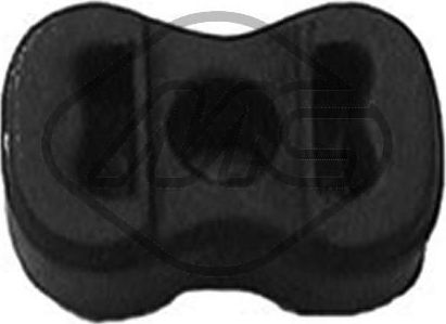 Крепление глушителя Metalcaucho (резина) для Volvo 760 1981-1992. Артикул 49016