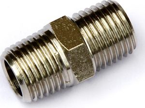 Соединение Camozzi 1/4 папа - 1/4 папа. Артикул 2500 1/4