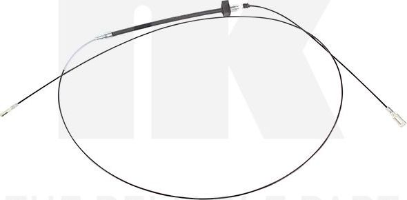 Трос ручника (тросик ручного тормоза) NK. Артикул 903349