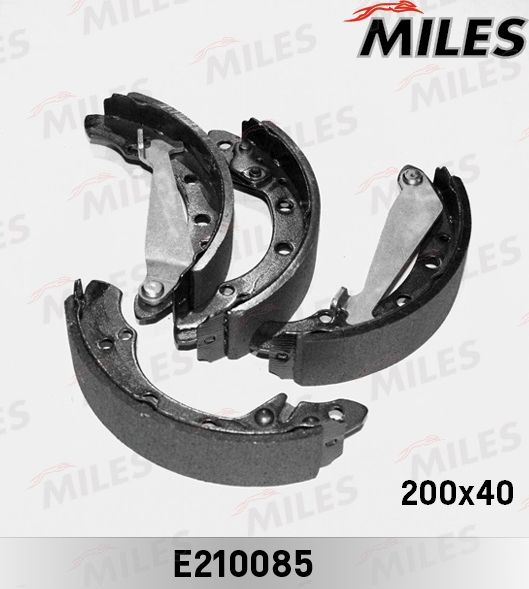 Тормозные колодки Miles задние для Audi 90 II (B3) 1987-1989. Артикул E210085
