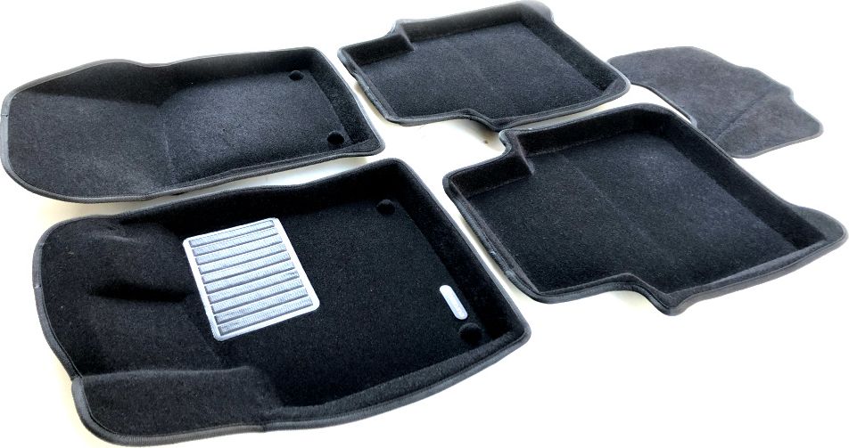 Коврики текстильные Euromat 3D Business для салона Skoda Kodiaq I 2017-2026. Артикул EMC3D-004512