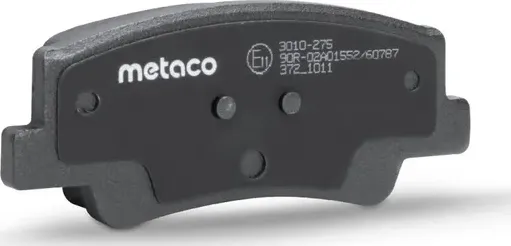 Колодки тормозные задние дисковые к-кт (Metaco). Артикул 3010275