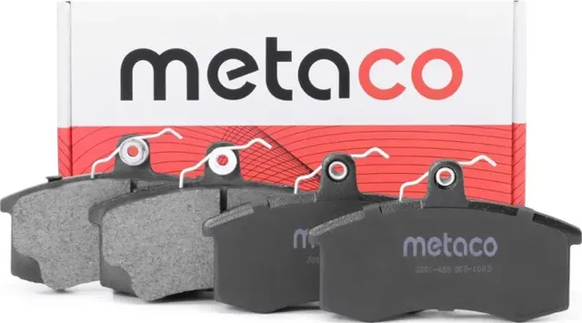 Колодки тормозные передние к-кт (Metaco). Артикул 3000488