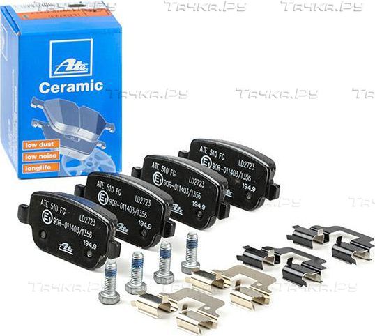 Тормозные колодки ATE Ceramic задние для Ford Galaxy II 2006-2015. Артикул 13.0470-2723.2