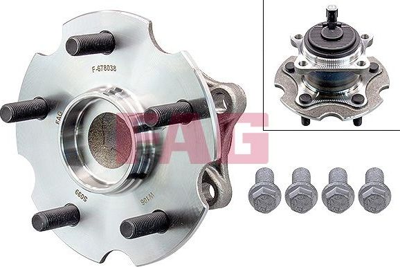 Ступичный подшипник (комплект) Fag. Артикул 713 6211 20