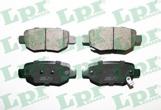 Тормозные колодки AP задние для Chery Tiggo 7 I 2016-2026. Артикул 05P2011