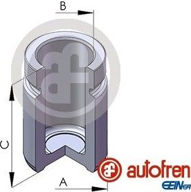 Поршень тормозного суппорта Autofren Seinsa (сталь). Артикул D02599