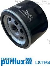 Масляный фильтр Purflux для BMW i3 I (I01) 2013-2026. Артикул LS1164