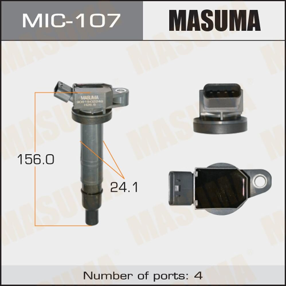 Катушка зажигания Masuma. Артикул MIC-107