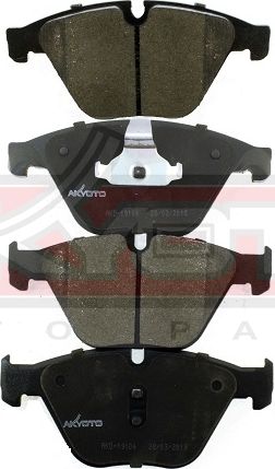 Тормозные колодки Akyoto Packing AKYOTO. Артикул AKD-19106