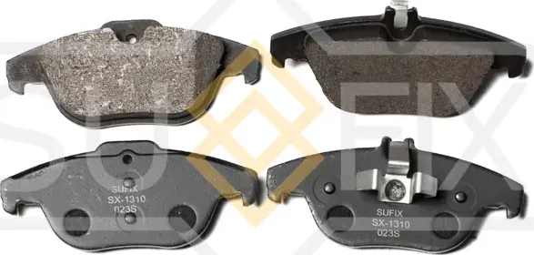 Колодки тормозные дисковые | зад прав/лев | (Sufix). Артикул SX-1310