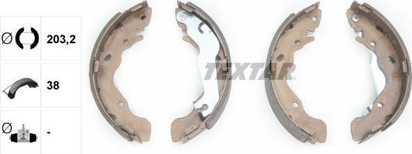 Тормозные колодки Textar. Артикул 91059500