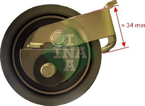 Натяжной ролик (натяжитель) ремня ГРМ Ina. Артикул 531 0399 20