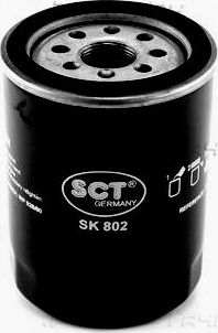 Масляный фильтр SCT-Germany для Opel Monterey A 1991-1998. Артикул SK 802