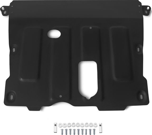 Защита АвтоБРОНЯ для картера и КПП Renault Duster II 2021-2026. Артикул 111.04736.1