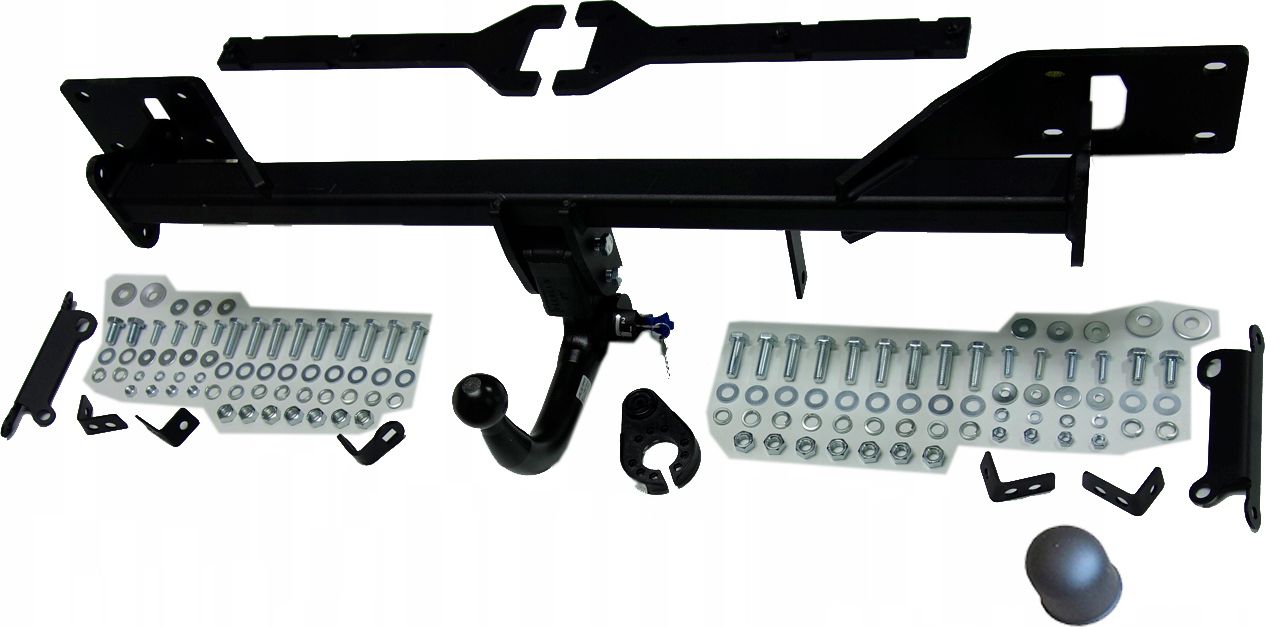 Фаркоп Steinhof для Mercedes-Benz S-Класс W221 2005-2013 (вкл. Long, вкл. Wheel Drive, кроме AMG). Быстросъемный крюк. Артикул M-145