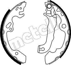 Тормозные колодки Metelli. Артикул 53-0133