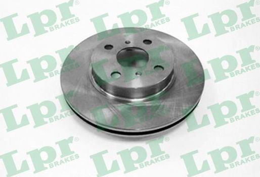 Тормозной диск LPR передний для Toyota Corolla E90 1992-1994. Артикул T2071V