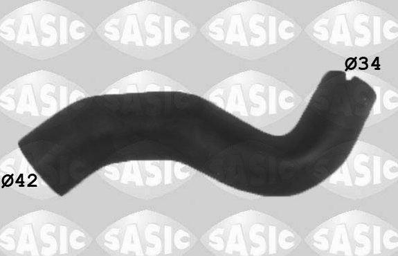 Патрубок радиатора (системы охлаждения) Sasic верхний для Opel Astra G 1998-2005. Артикул 3406371