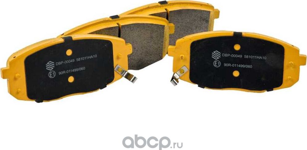 Колодка тормозная дисковый тормоз к-т передняя (Wayteko). Артикул DBP00049