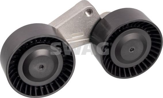 Натяжной ролик (натяжитель) приводного клинового зубчатого ремня SWAG (полимерный материал). Артикул 20 03 0031