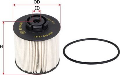 Топливный фильтр Sakura. Артикул EF-2636