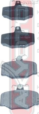 Тормозные колодки Akyoto Packing AKYOTO. Артикул AKD-1310