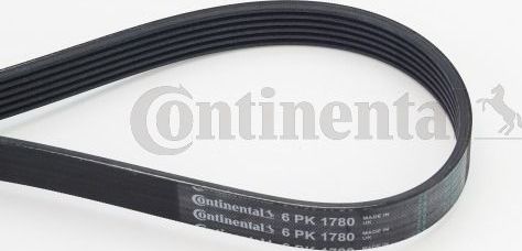 Приводной ремень поликлиновой ContiTech. Артикул 6PK1780