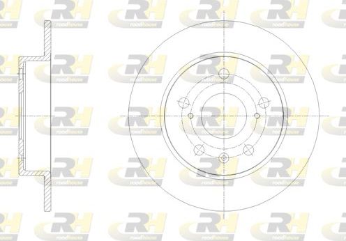 Тормозной диск RoadHouse. Артикул 61666.00