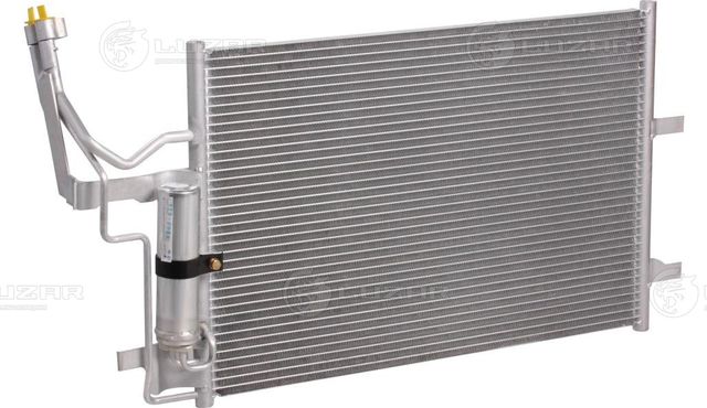 Радиатор кондиционера (конденсатор) Luzar для Mazda 3 I (BK) 2003-2009. Артикул LRAC 2548