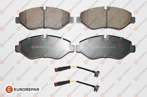 Тормозные колодки Eurorepar. Артикул 1639375580