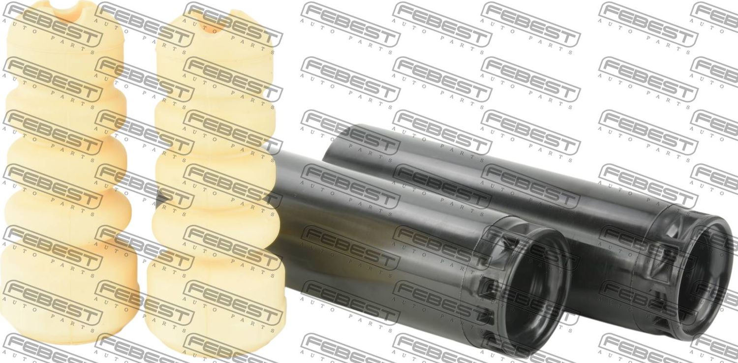 Комплект отбойников и пыльников амортизаторов (стоек) Febest. Артикул SKSHB-A7R-KIT