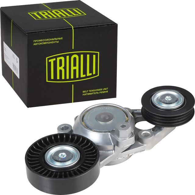 Натяжной ролик (натяжитель) приводного клинового зубчатого ремня Trialli для Toyota Camry 70 (V70, XV70) 2017-2026. Артикул CM 7120