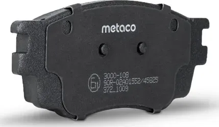 Колодки тормозные MAZDA 6 02- 1.8 перед. (Metaco). Артикул 3000108