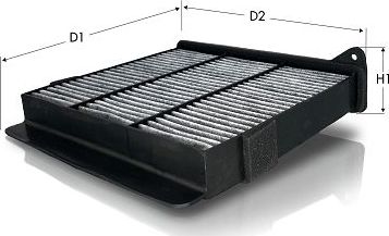 Салонный фильтр Tecneco Filters. Артикул CK1279C