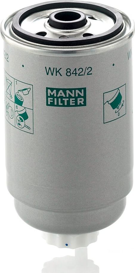 Топливный фильтр Mann-Filter. Артикул WK 842/2