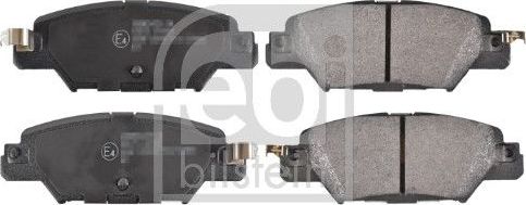 Тормозные колодки Febi Bilstein задние для Mazda CX-5 I 2011-2017. Артикул 116422