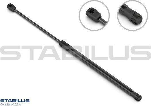 Амортизатор (упор) багажника Stabilus Lift-O-Mat® для Mazda 6 I (GG) 2002-2007. Артикул 018006