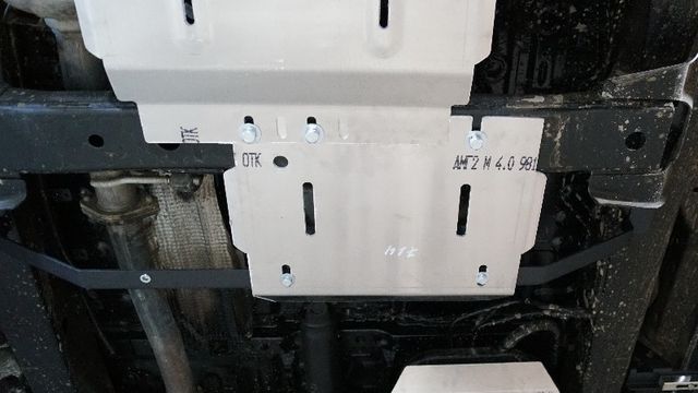 Защита алюминиевая ТСС (4 мм) для РК JAC T9 4WD (дизель) 2024-2026. Артикул ZKTCC00714