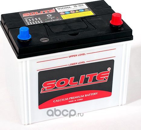 SOLITE 85 АЧ, О.П. 95D26L Solite. Артикул 95D26L