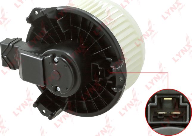 Вентилятор, мотор печки (отопителя) салона LYNXauto. Артикул RF-1847