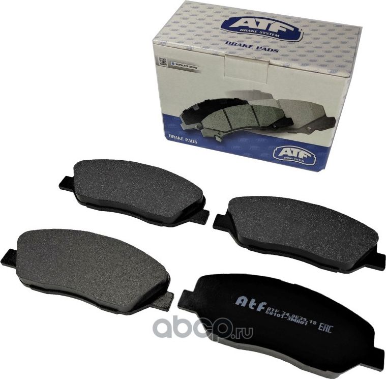 Колодки тормозные передние HYUNDAI Santa Fe II, III, KIA Sorento III (ATF) ATF. Артикул 342E3918