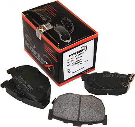 Колодки торм.зад. (Kortex). Артикул KT3170T