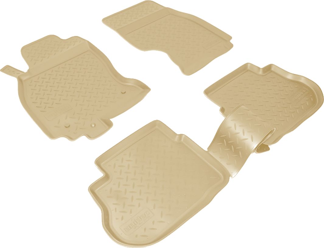 Коврики Норпласт для салона Infiniti FX I S50 2003-2008 Бежевые. Артикул NPL-Po-33-50-B