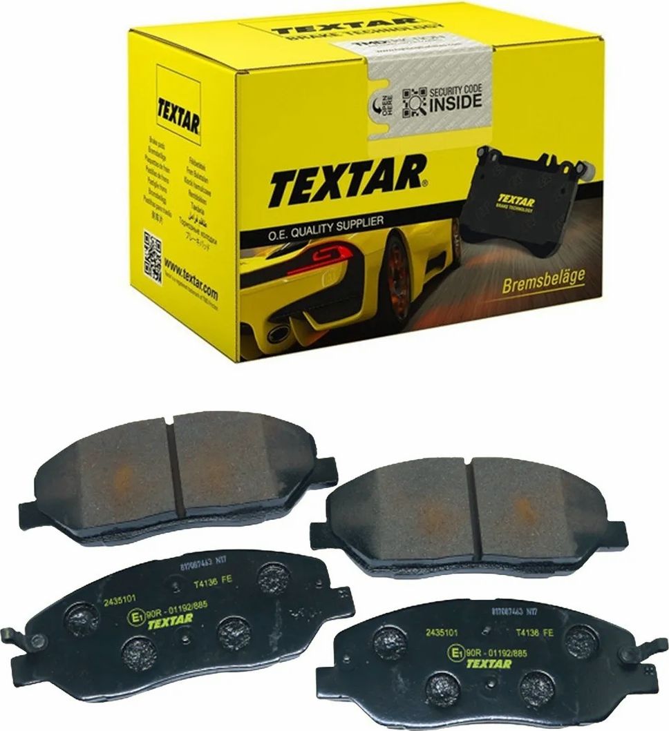 Тормозные колодки Textar. Артикул 2435101