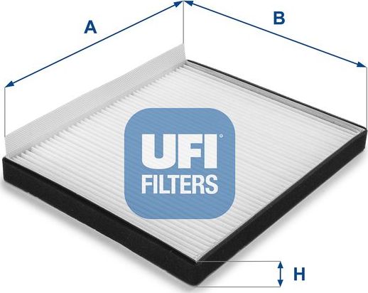 Салонный фильтр UFI. Артикул 53.208.00